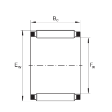 滾針及保持架組件 K18X22X13, 根據 DIN 5405-1/ISO 3030 標準