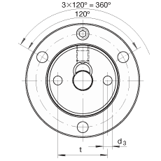 推力錐形保持架滾針軸承 ZAXFM2075, 雙向，預(yù)載