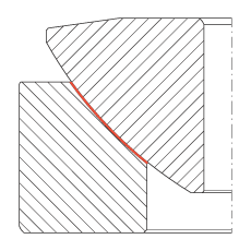 推力關(guān)節(jié)軸承 GE60-AW, 根據(jù) DIN ISO 12 240-3 標(biāo)準(zhǔn)，免維護